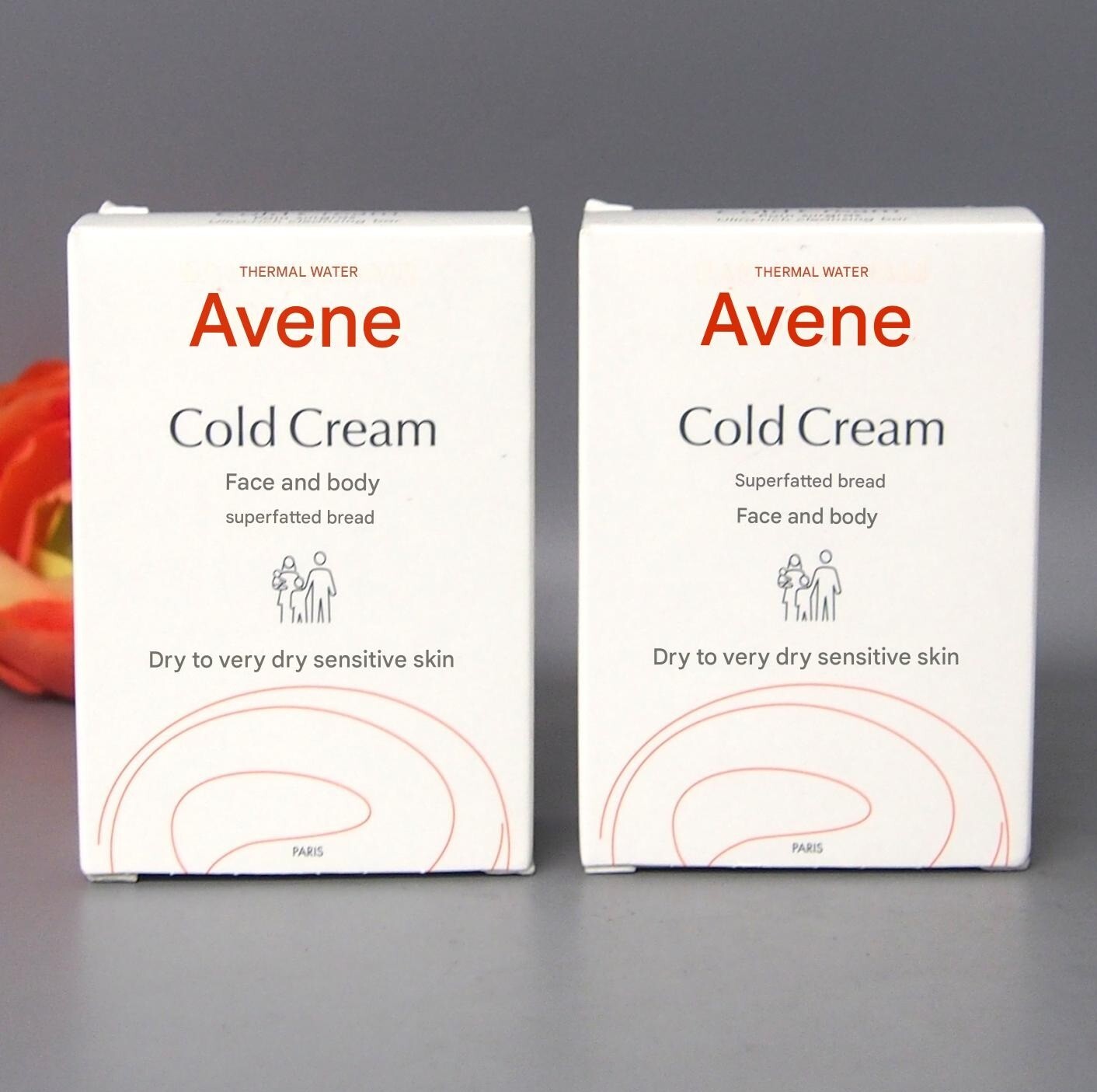 2 PACK Avene Cold Cream Ultra Rich Soap Free Cleansing Bar 100g Exp 05/2030