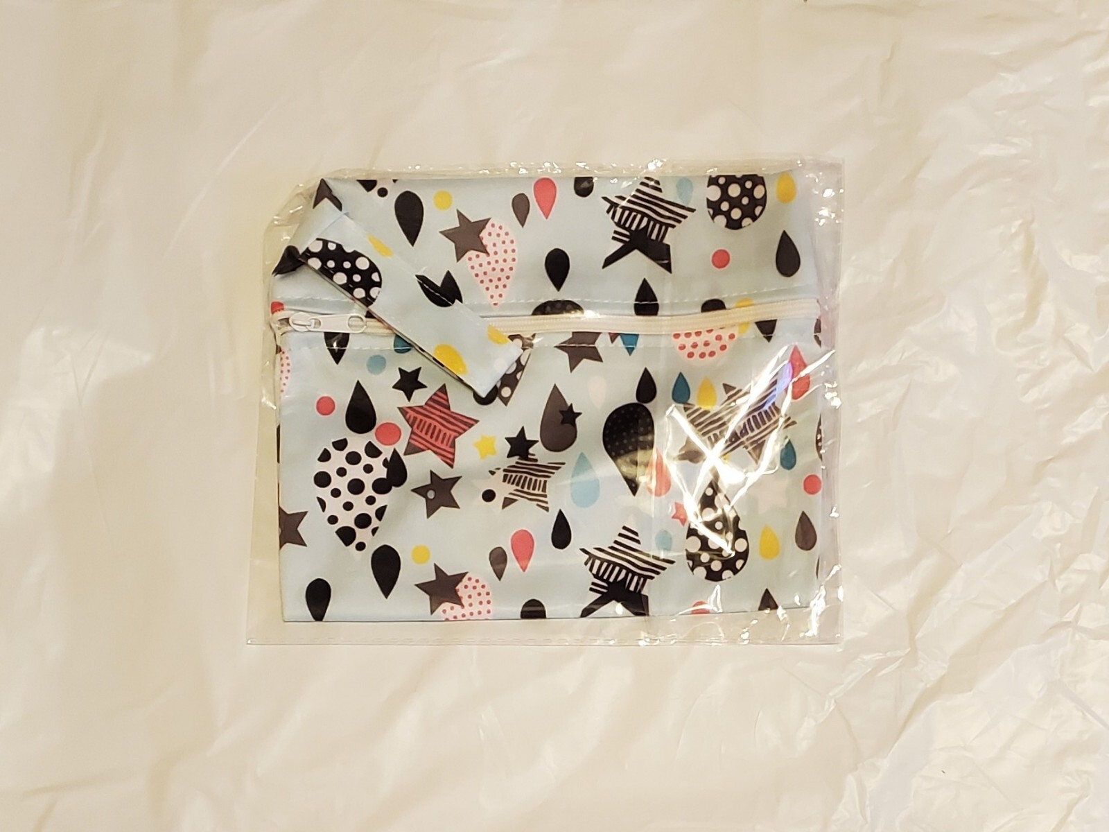 Wet Bags for Reusable Menstrual Pads - Waterproof Polyester with Zipper