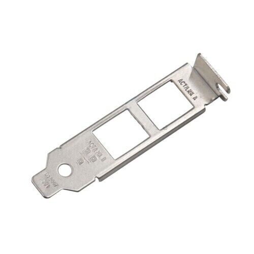 Low Profile Bracket for Intel EXPI9402PT 8492MT 82576EB 82576GB NC360T E1G42ET