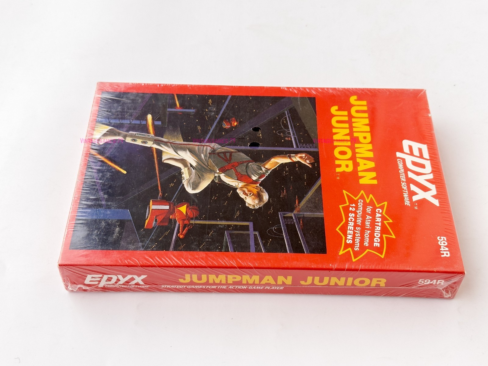 Jumpman Junior - Epyx - 1983 / Atari 8-bit - Sealed