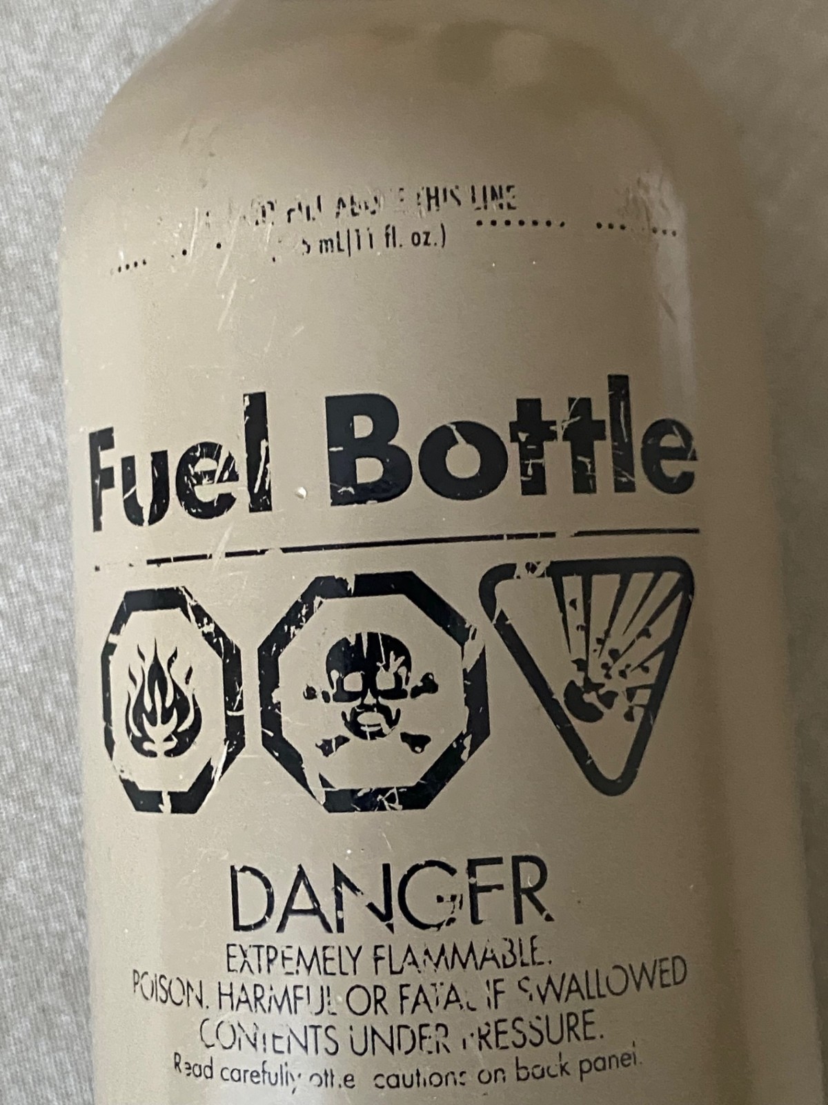 MSR Fuel Bottle 11 oz Military Tan US SOCOM Navy SEAL NSW