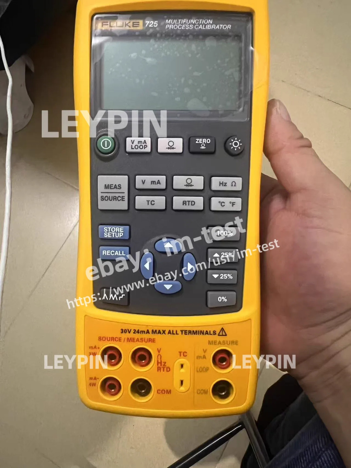 Fluke 725 Multifunction ProcessCalibrator Calibrated tested good working2024*im