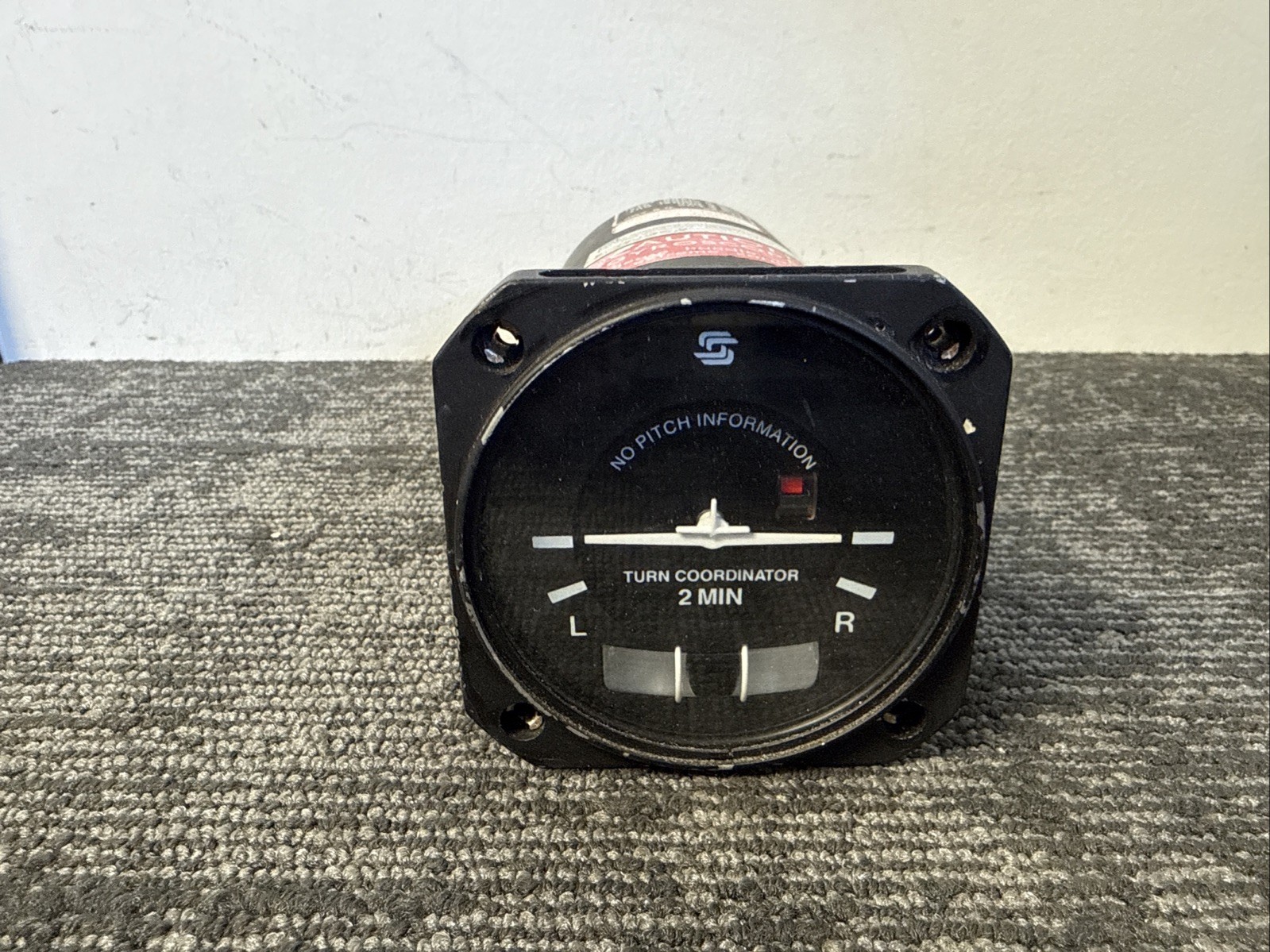 S-Tec Corp. Turn Coordinator Indicator P/N: 6405-14L (14V)