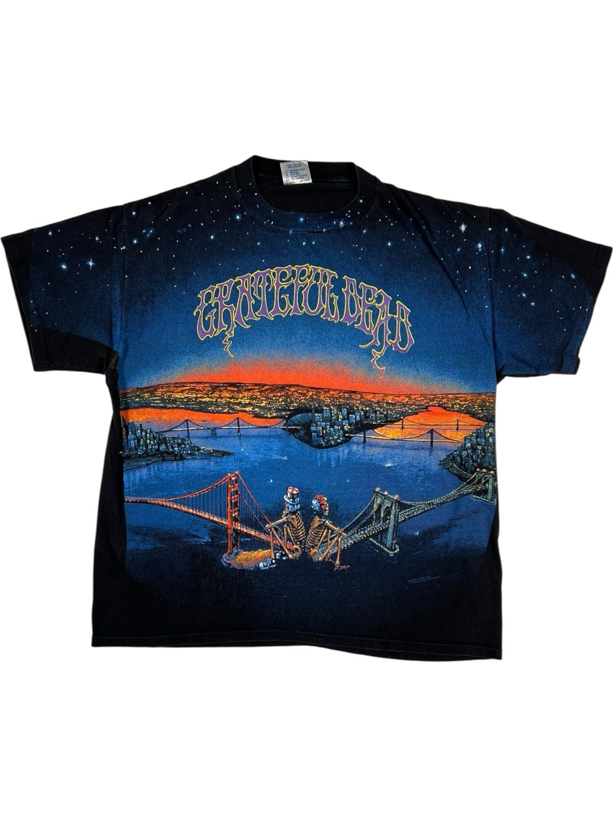1990 Grateful Dead ‘Dead Set’ AOP Vintage T-Shirt