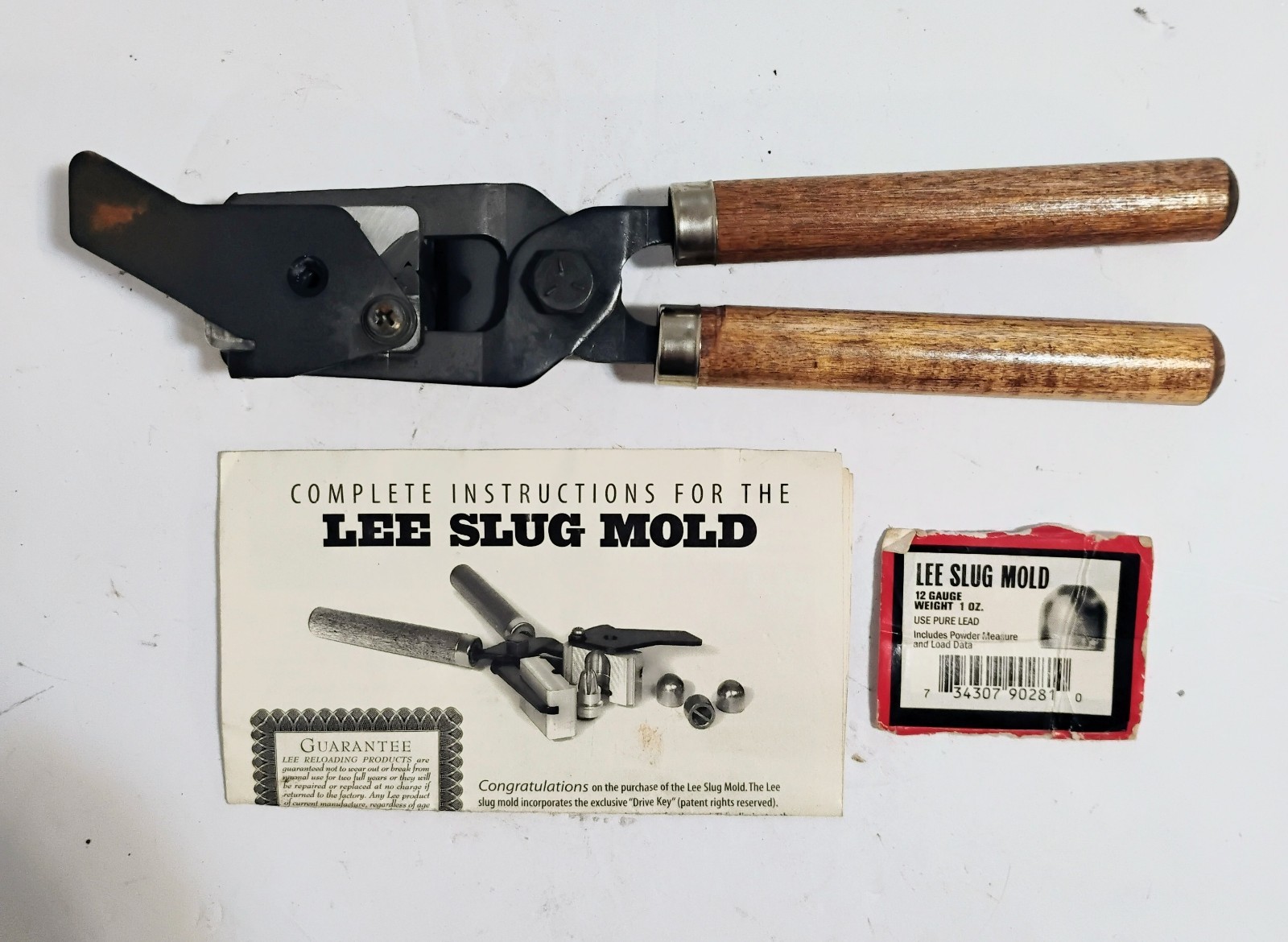 Vintage Lee Slug Bullet Mold 12 Gauge 1 Oz Single Cavity 90281