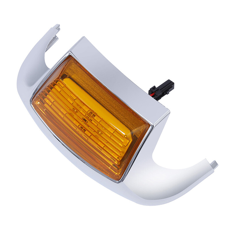 Orange Front Fender Tip Light For Harley Electra Glide Road King 1980-2013 FLHT
