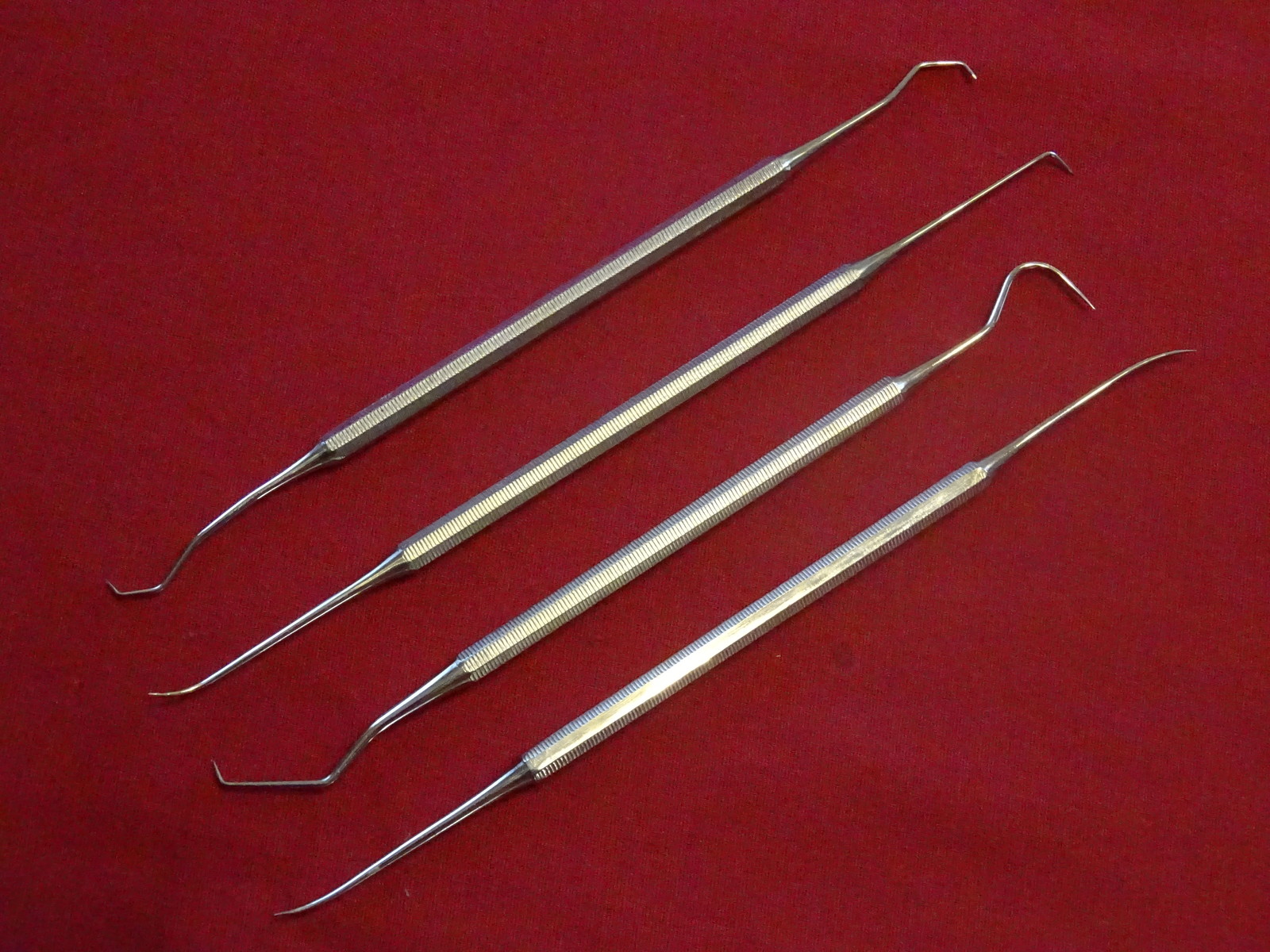 4 PIECE ARMORER STAINLESS STEEL GUN CLEANING PICK SET !!!!! GUNSMITHING