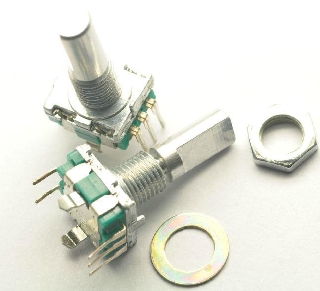 1PCS Rotary encoder with switch EC11 Audio digital potentiometer handle 20mm