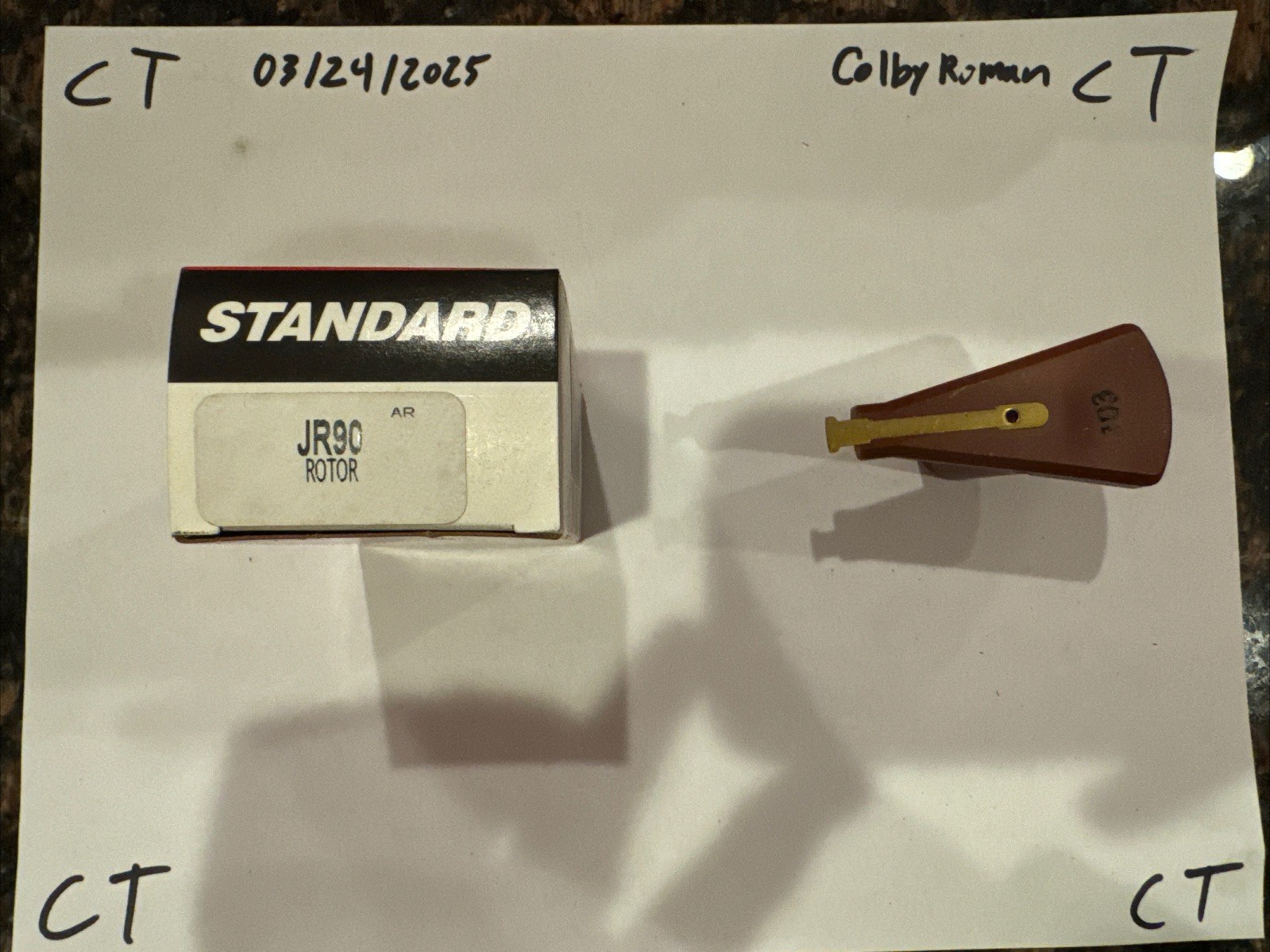 Distributor Rotor Standard JR-90