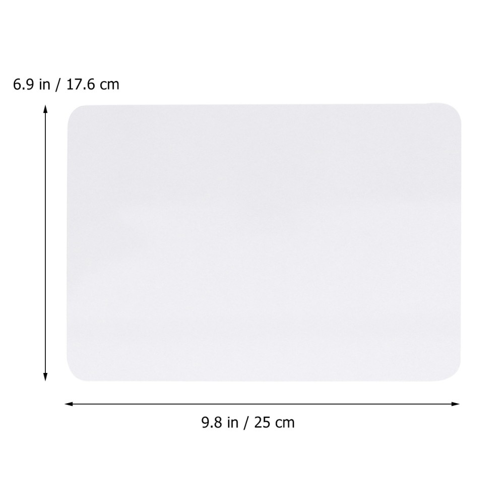 4 Pcs White Board Portable Whiteboards for Classroom Planner Reminder Desktop