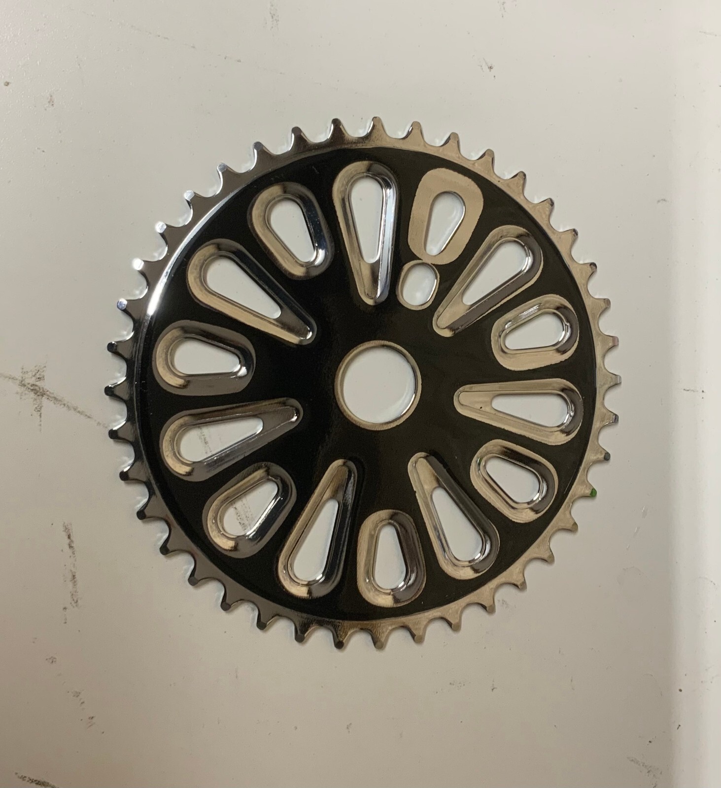 Bicycle Chainring (Black/Silver) 40T