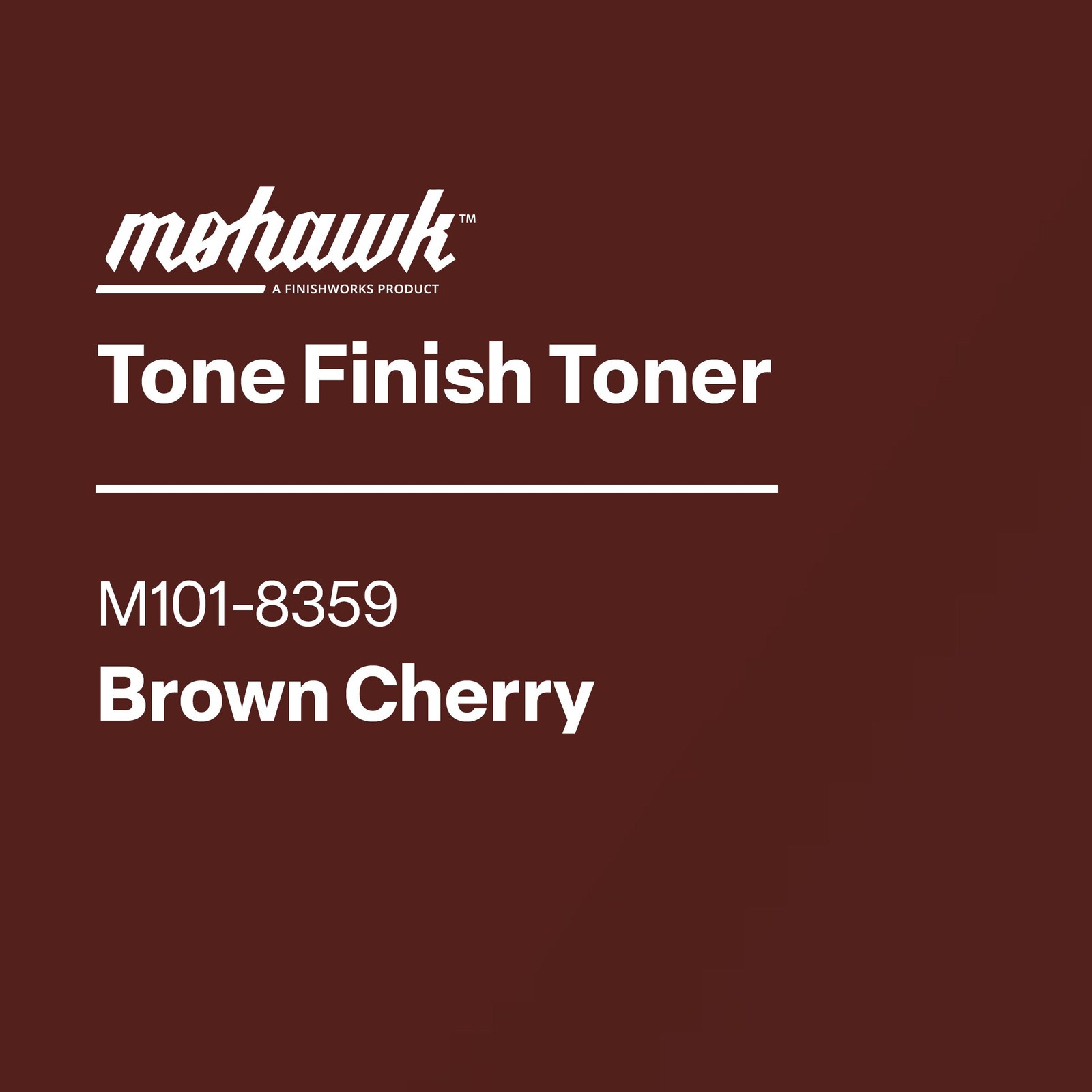 Mohawk Tone Finish Toner Brown Cherry