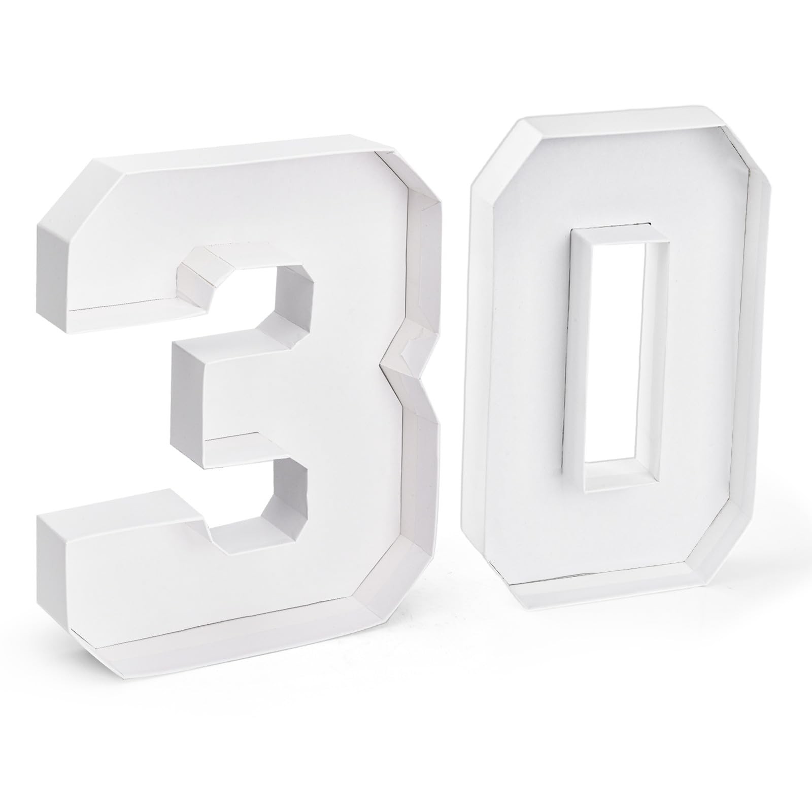 30 Set Cardboard Number for Charcuterie 10.2'' Fillable Tray Charcuterie Pape...