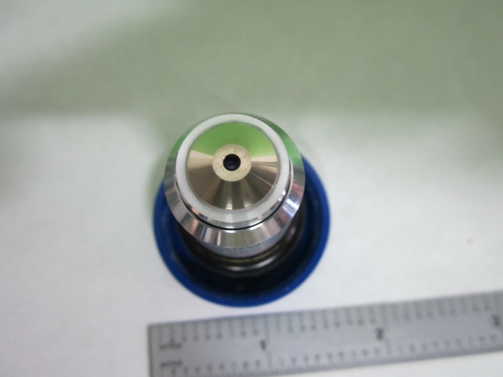 MICROSCOPE PART OBJECTIVE OLYMPUS JAPAN PLAN 20X OPTICS AS IS BIN#S9-09