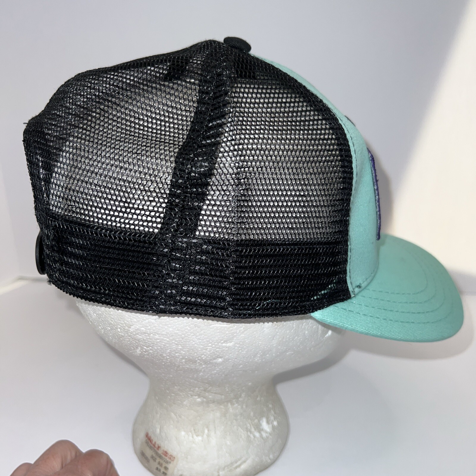 The Trailhead Winter Park Colorado Mint/Black Trucker Hat Cap Snapback EUC