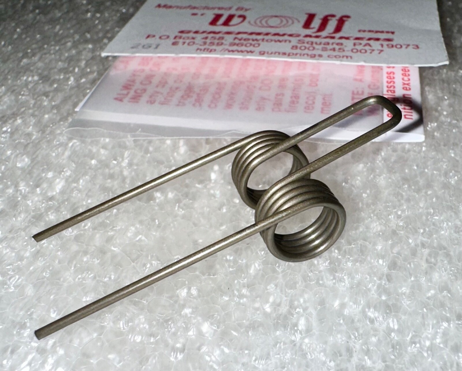 WOLFF® XP/ Extra Power Hammer Spring - Made In USA