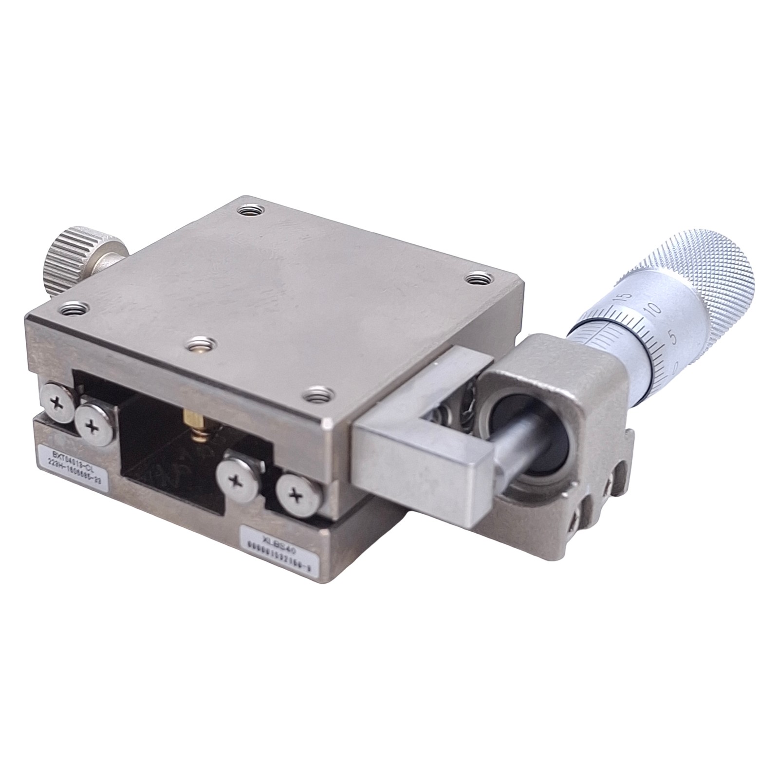 MISUMI BXT04013-CL Linear Stage ±6.5mm Travel, 40x40mm, 10kgf Capacity