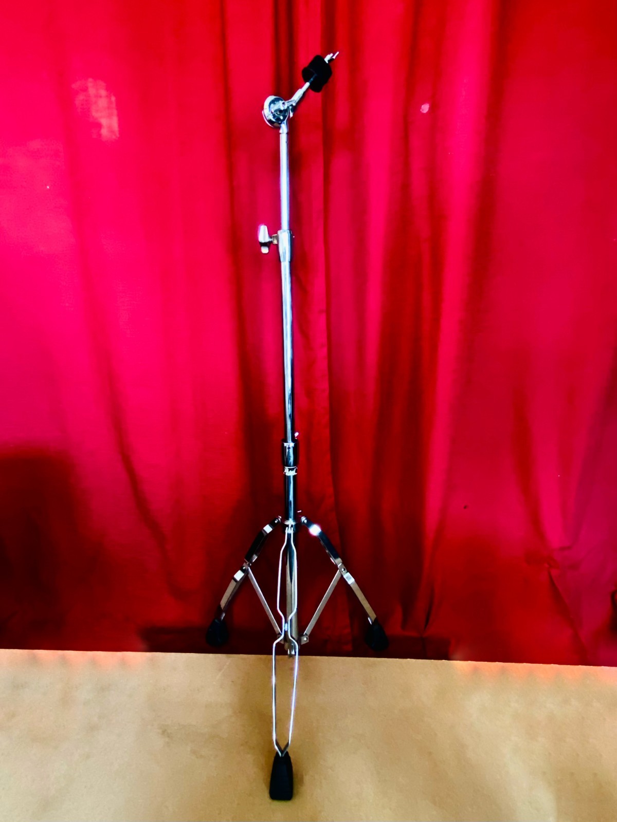 PEARL STRAIGHT CYMBAL STAND DOUBLE - BRACED  Free Shipping UK