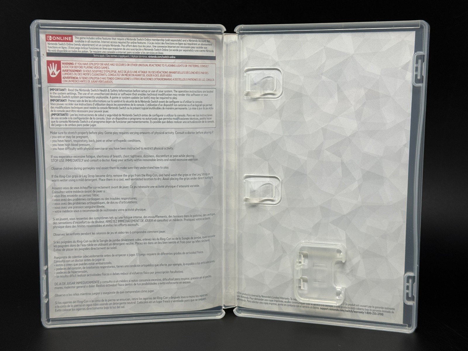 Ring Fit Adventure (Nintendo Switch) *EMPTY CASE ONLY - AUTHENTIC OEM*