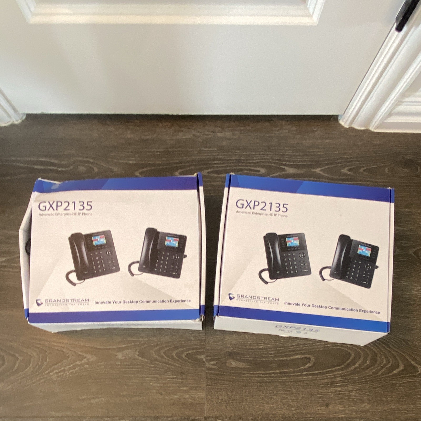 Grandstream GXP2135 Black IP Phone 8-Line PoE Bluetooth Speakerphone Lot 2