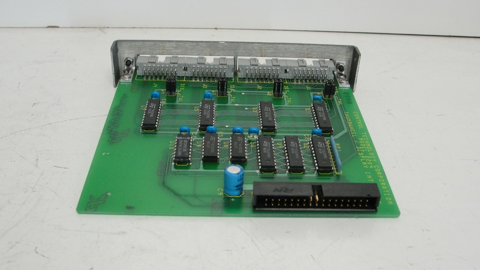 Control Technology Corporation 2204 thumbwheel display interface