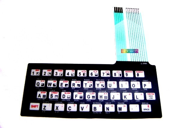 ZX81 tastiera a membrana
