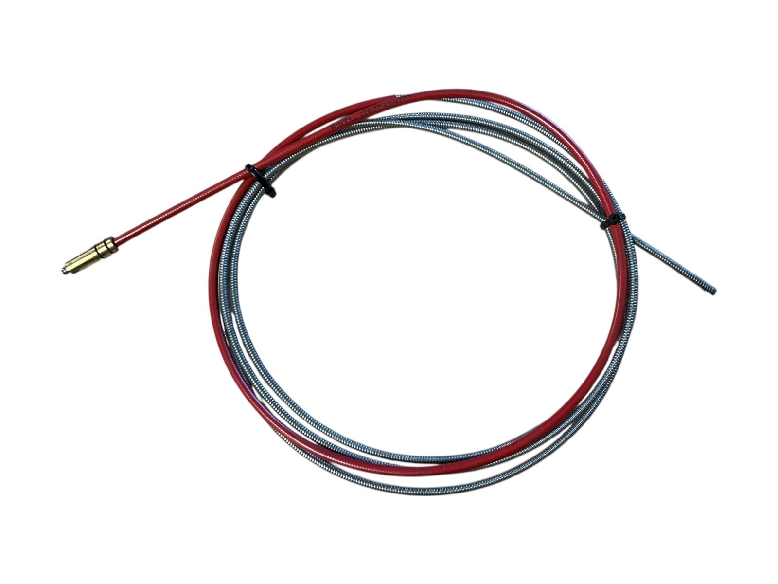 BINZEL ST4-3545-17FT MIG Welding Torch Wire Liner 0.035–0.045” 17FT Red
