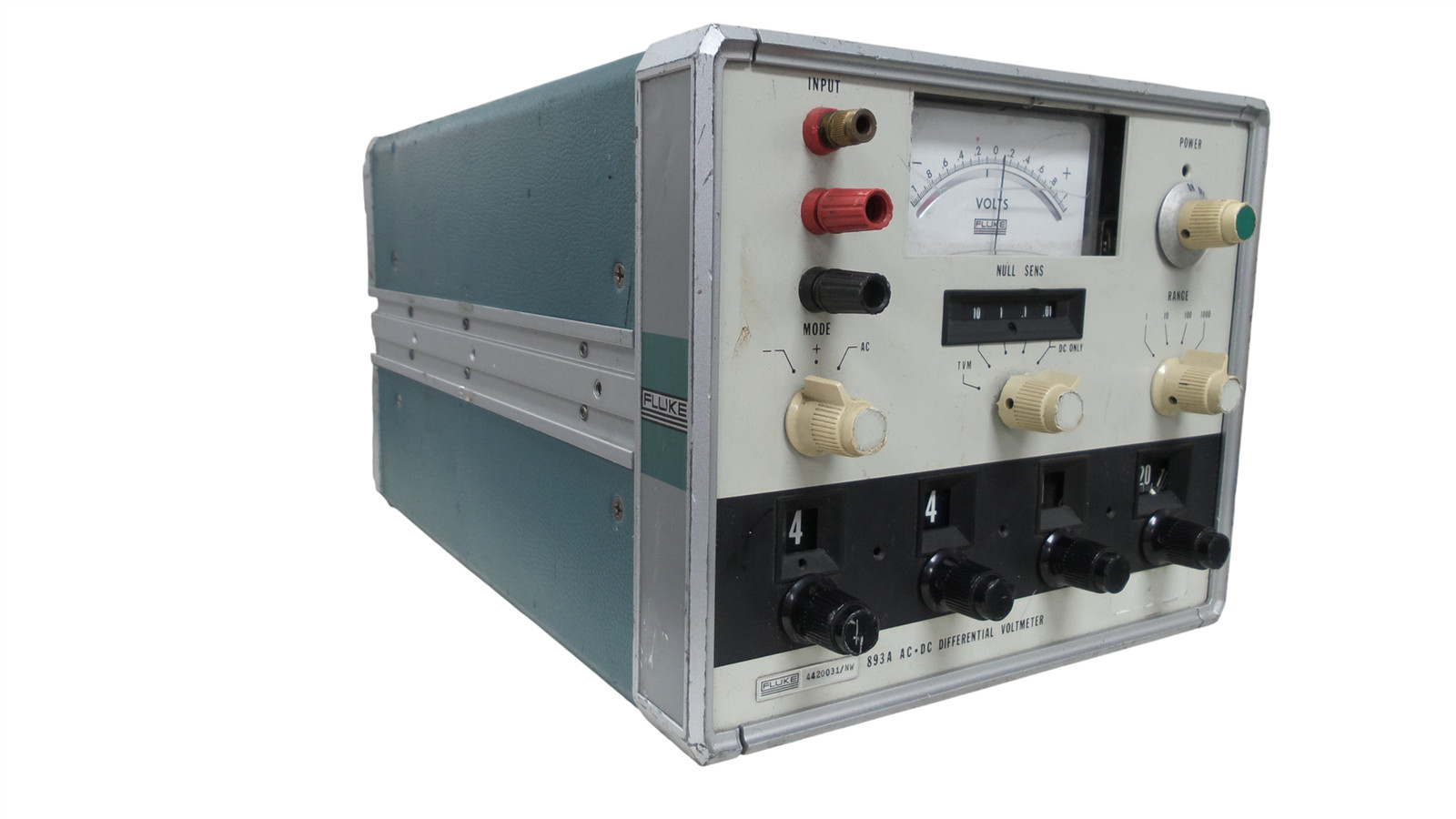 Fluke 893A AC-DC Differential Voltmeter - Free Shipping