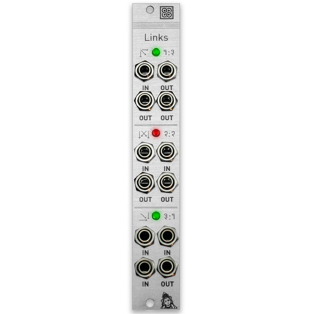 Links - Eurorack Utility Module with Metal Panel Mutable Instruments