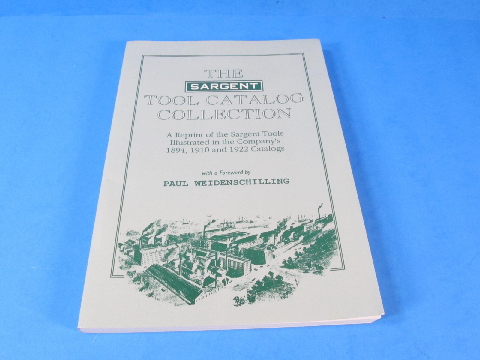 The Sargent Catalog Collection reprint pages from 1894 1910 & 1922 planes & more