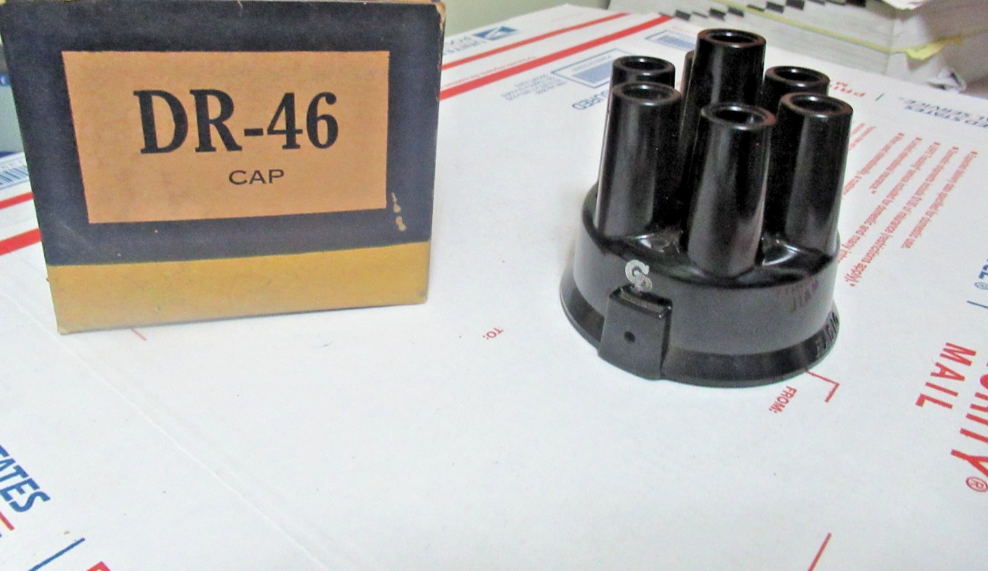 Guaranteed Parts DR-46 Distributor Cap New Old Stock 6 CYLINDER 1948-53 PONTAIC