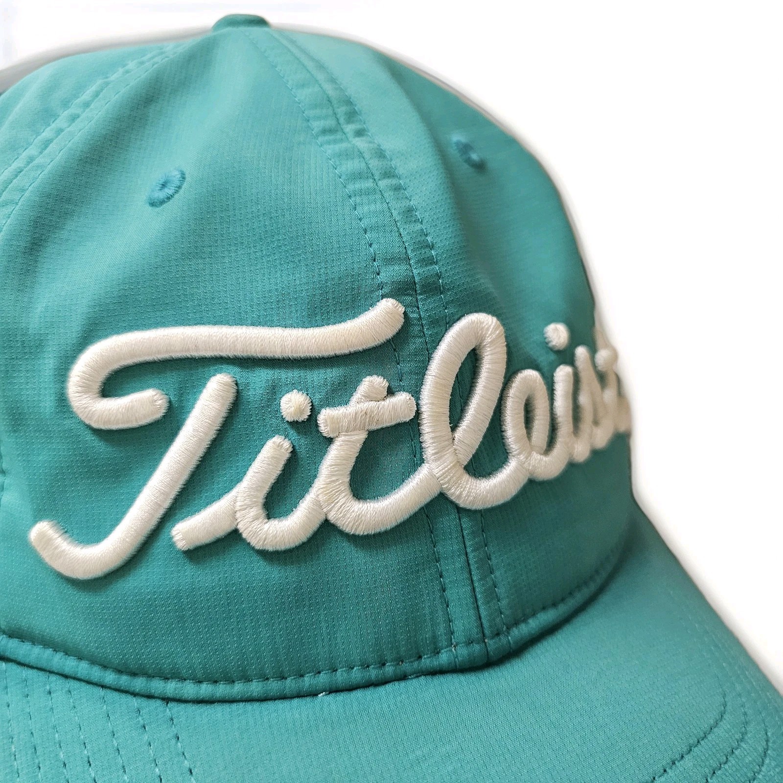 Titleist Golf Strap Back Hat Cap Aqua Teal Turquoise Adjustable Kiawah Island