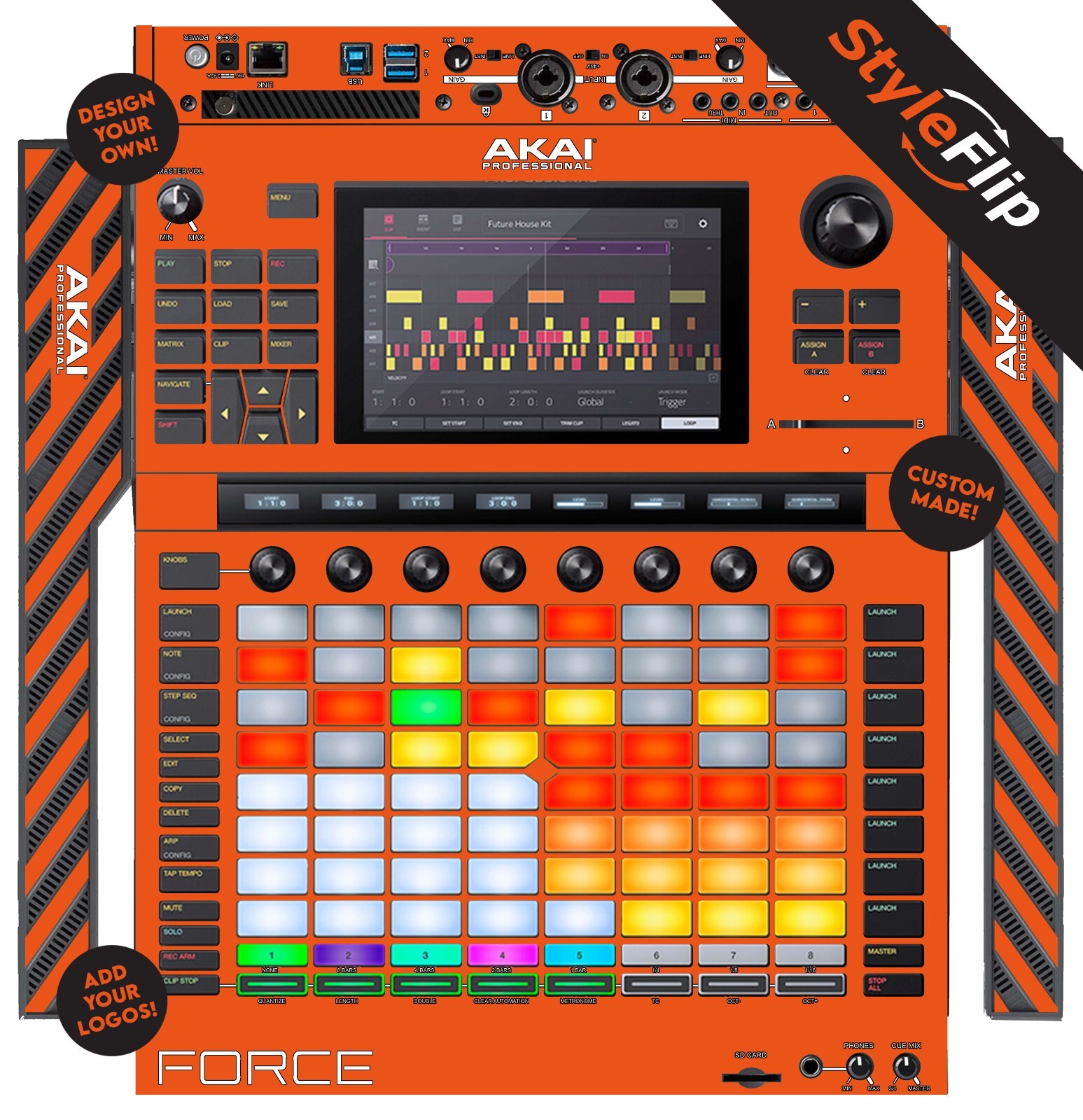 Akai Force Skin | Custom | Protective Decal | StyleFlip Skins