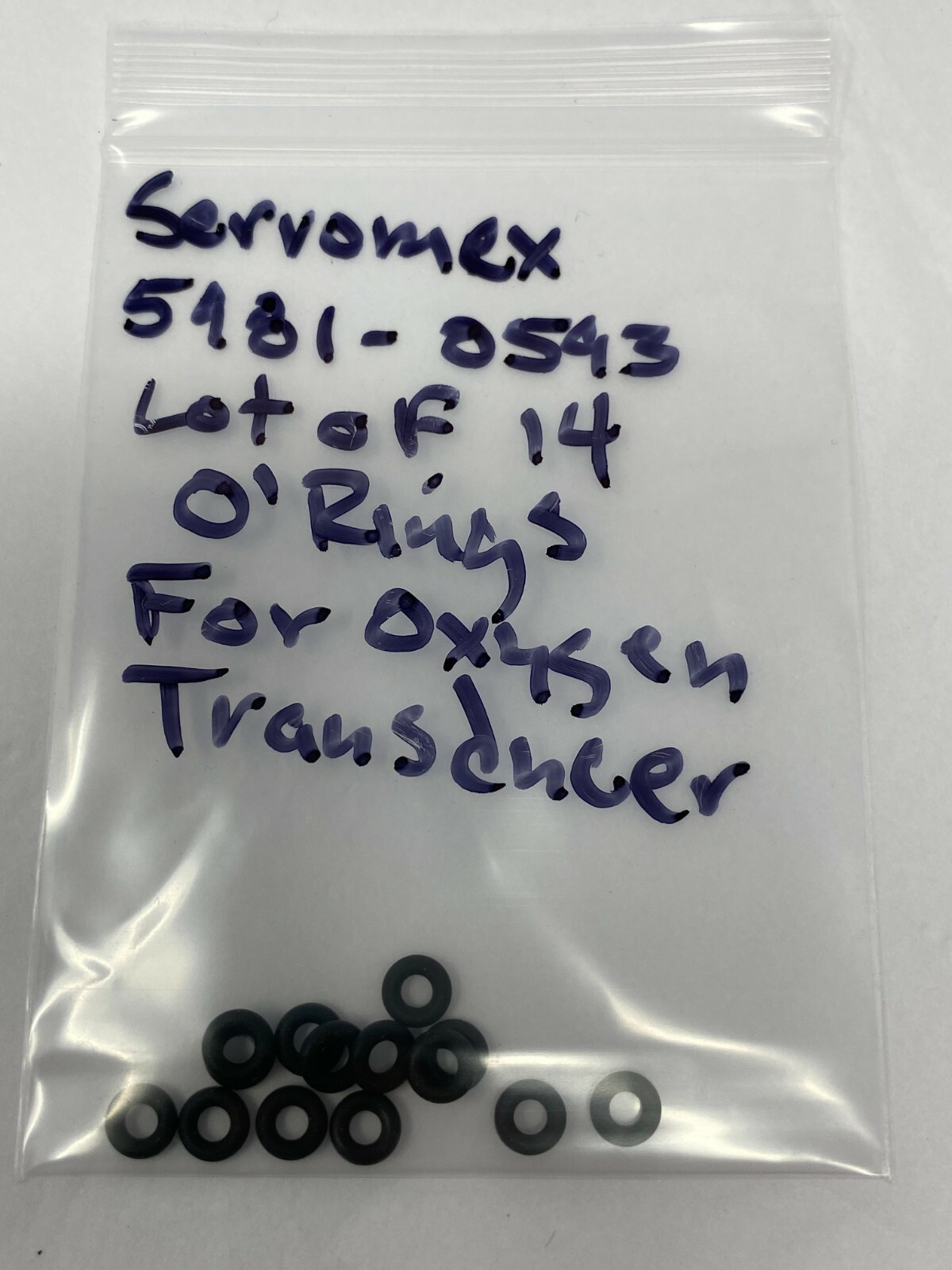 Servomex 5981-0593 O-rings For Oxygen Transducer Lot of 14