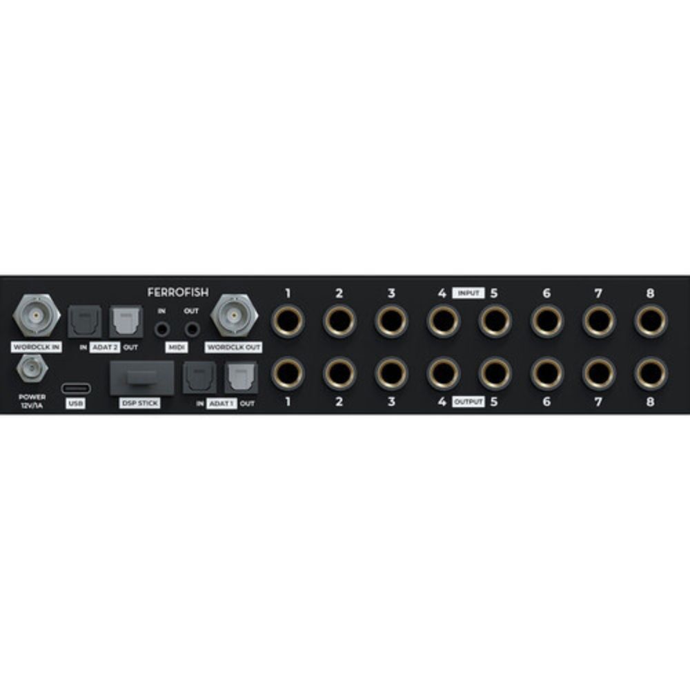 Ferrofish Pulse8 AE 8x8 AD/DA Converter with ADAT