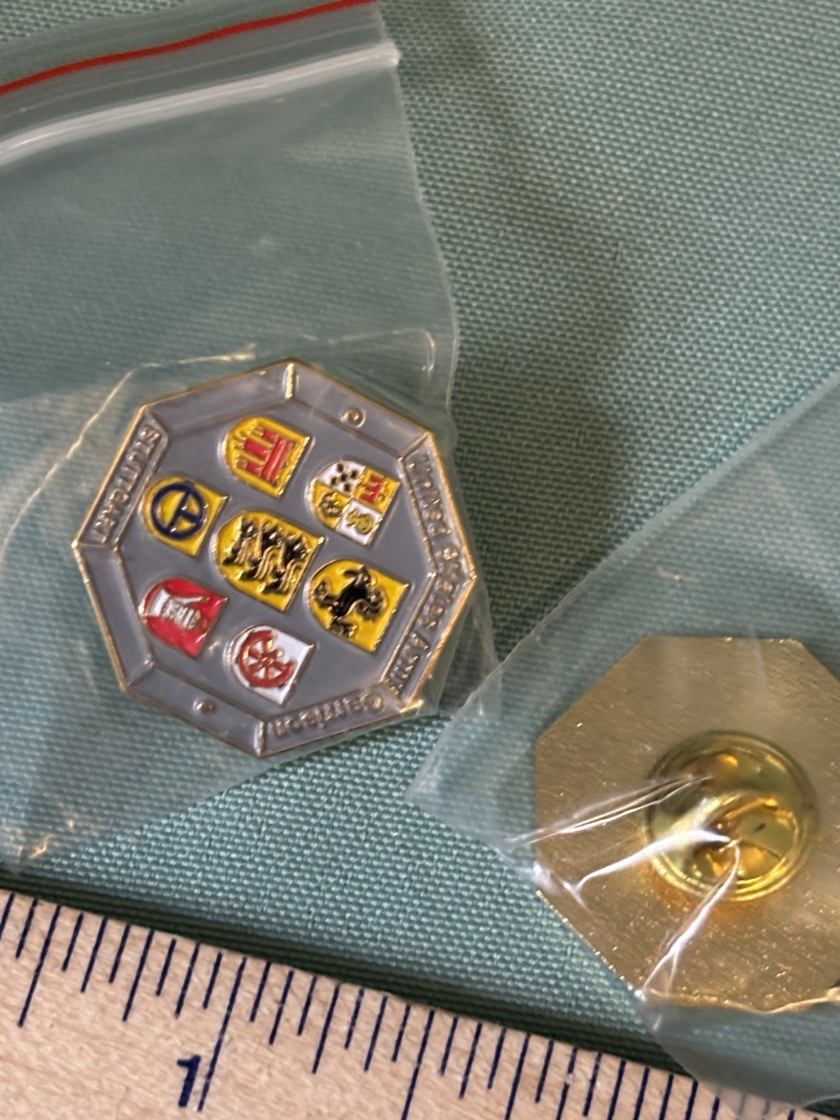 US Army Garrison- Stuttgart Pinbacks Have Many all new!