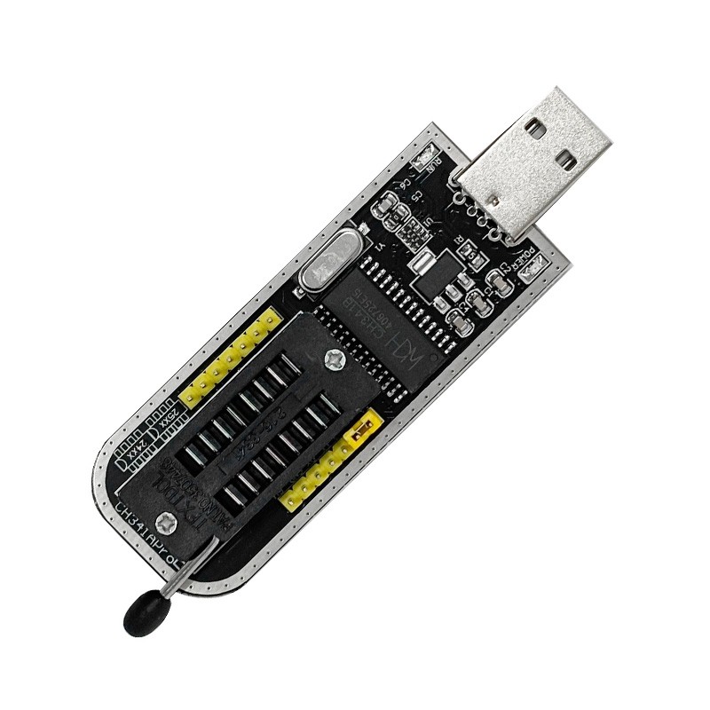 CH341A SOIC Clip Socket 1.8V 3.3V USB EEPROM Flash BIOS Repair Programmer
