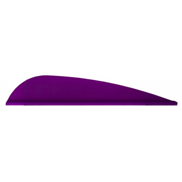 AAE - ELITE PLASTIFLETCH VANE - 2.70" - PURPLE - 100 PACK