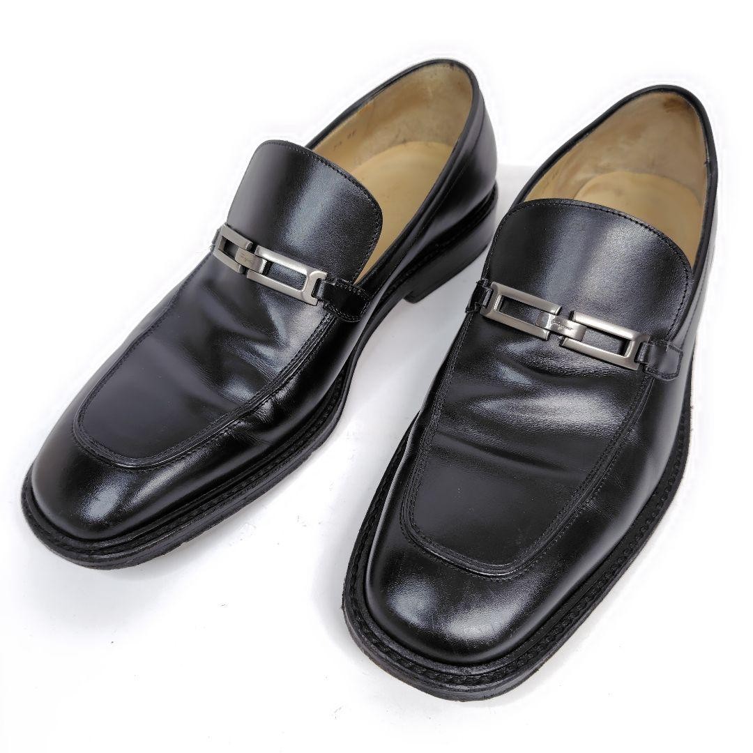 Ferragamo Dress Shoes Men 7.5US Loafers 7.5Ee Business Leather 'S Limited Editio