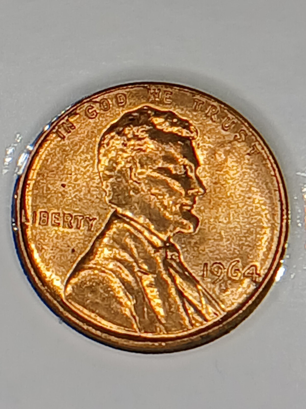 1964 D Lincoln One Cent  Uncirculated Denver 1c U.S Currency SKU 62360