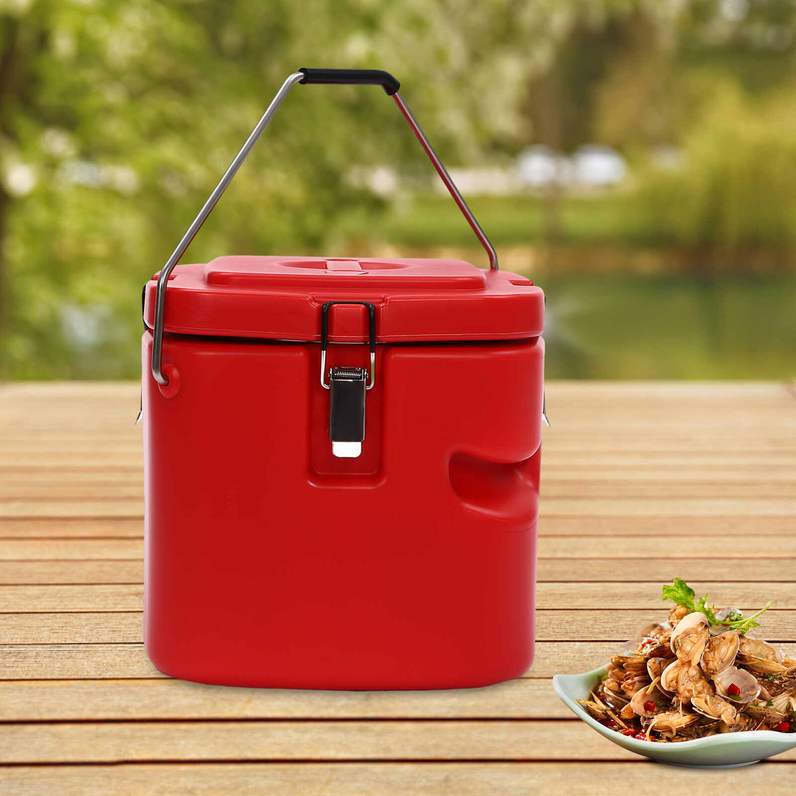Commercial Food Warmer Insulated Soup Container Insulated Soup Carrier Cooler