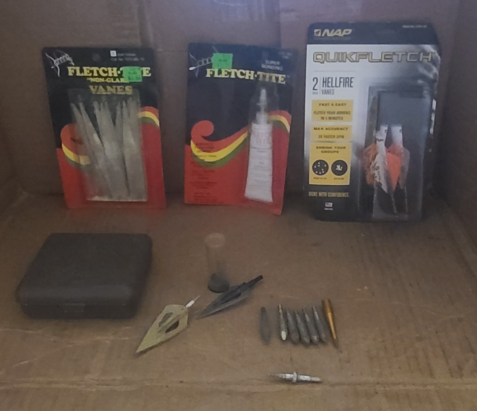 vintage broad head lot plus more.as is lot