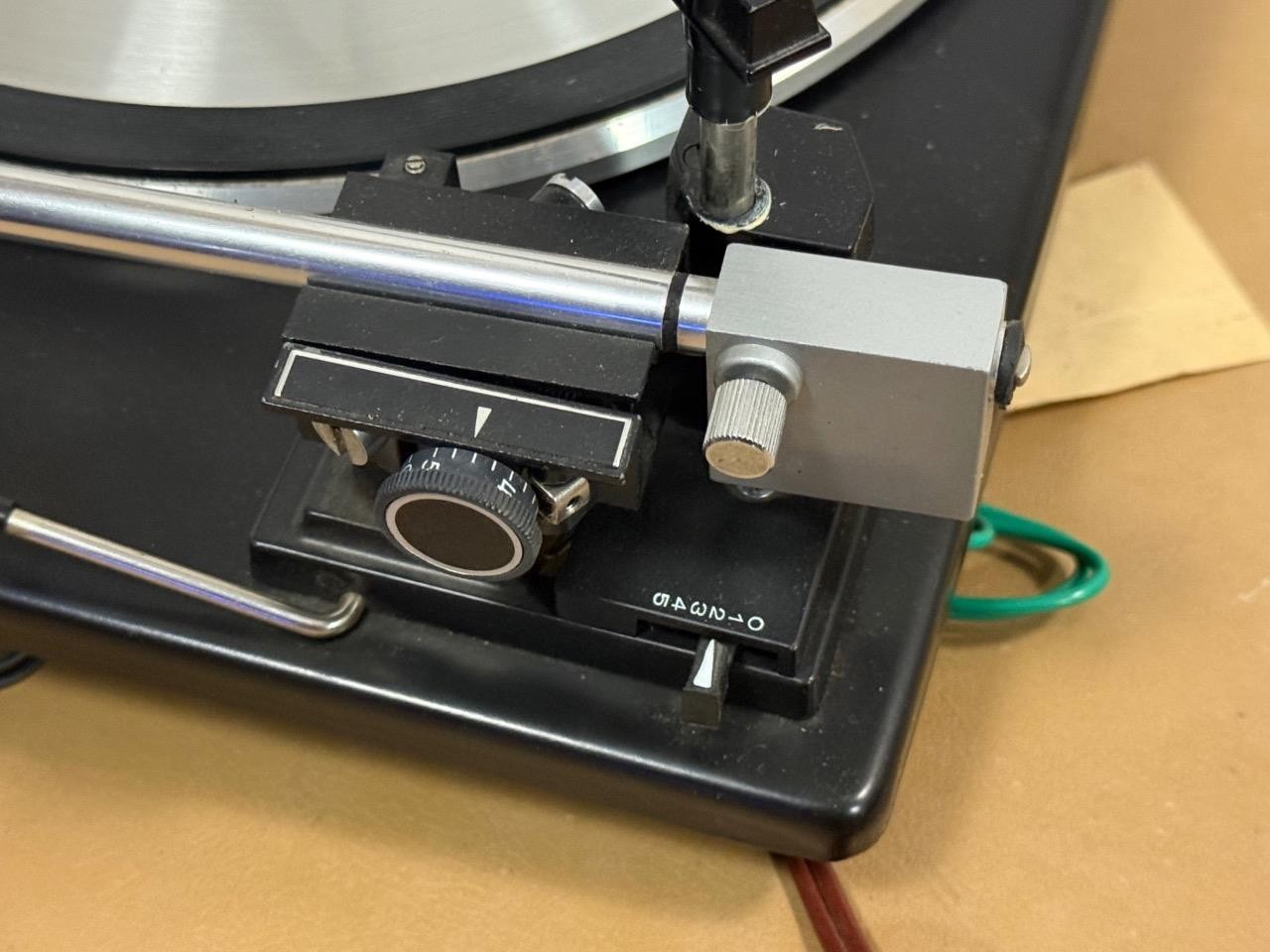 VINTAGE GARRARD SYNCHRO-LAB 65B CONSOLE TURNTABLE