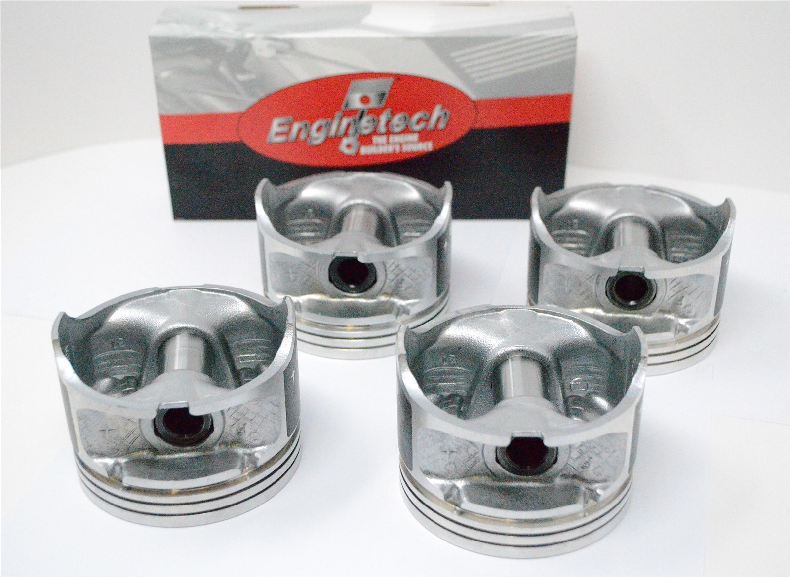 1994-1997 Chevrolet LLV S10 GMC Sonoma 2.2L L4 "4,5,H"-(4) pISTONS & CAST RINGS