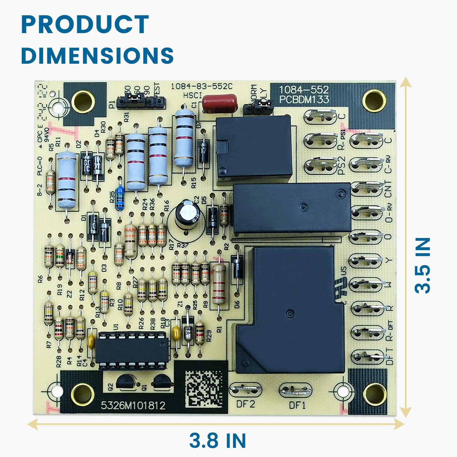 PCBDM133S Defrost Control Board Goodman Furnace Heat Pump Replacement