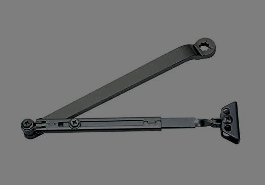 ACCENTRA  DOOR CLOSER ARM 400-1  BSP BLACK 1600,7500, 7700, 8500 & 8300 SER +PA