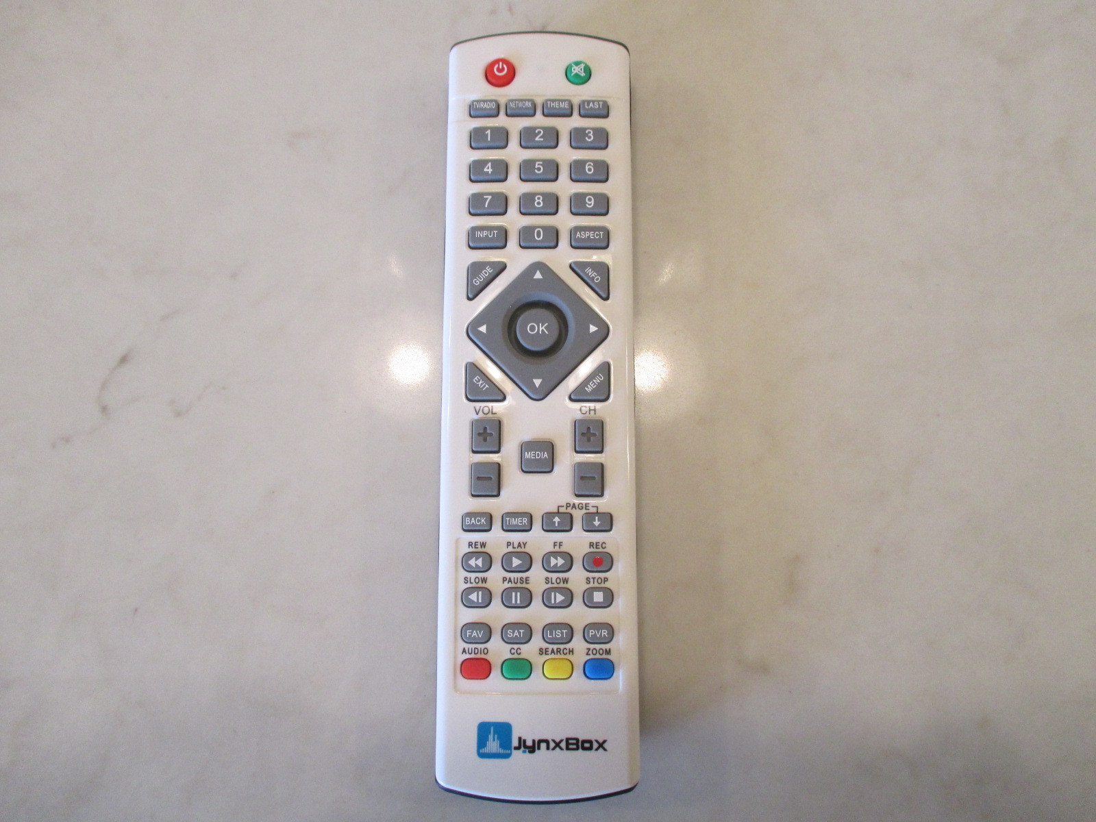 Jynxbox Ultra Hd FTA Remote Control New Model *Works on all versions*