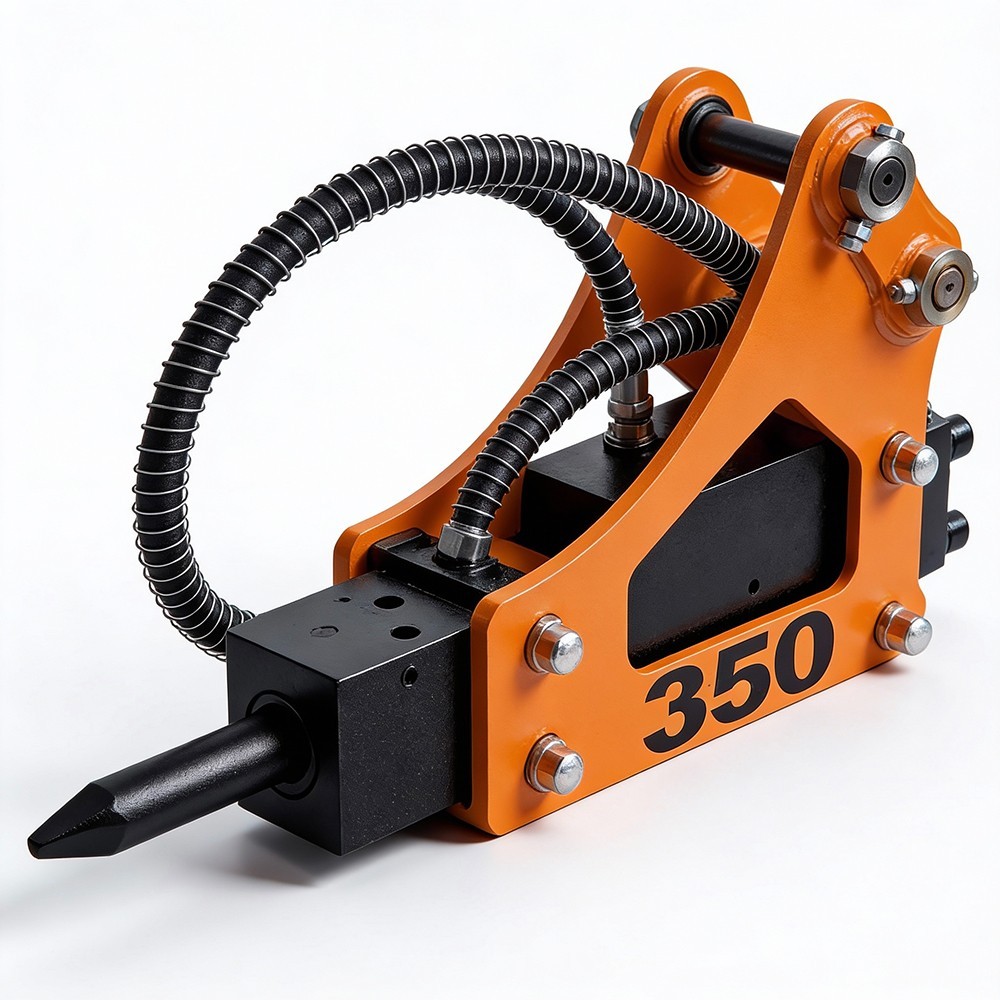 Free Shipping Hydraulic Breaker Hammer Attachment For 0.6-1.5TON Mini Excavator