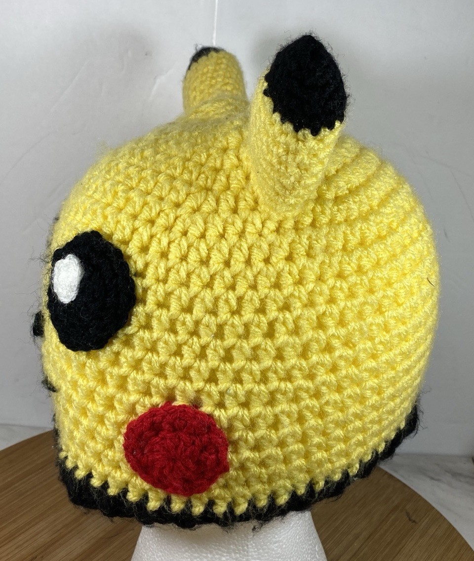 Pokémon Pikachu Beanie Hand Made