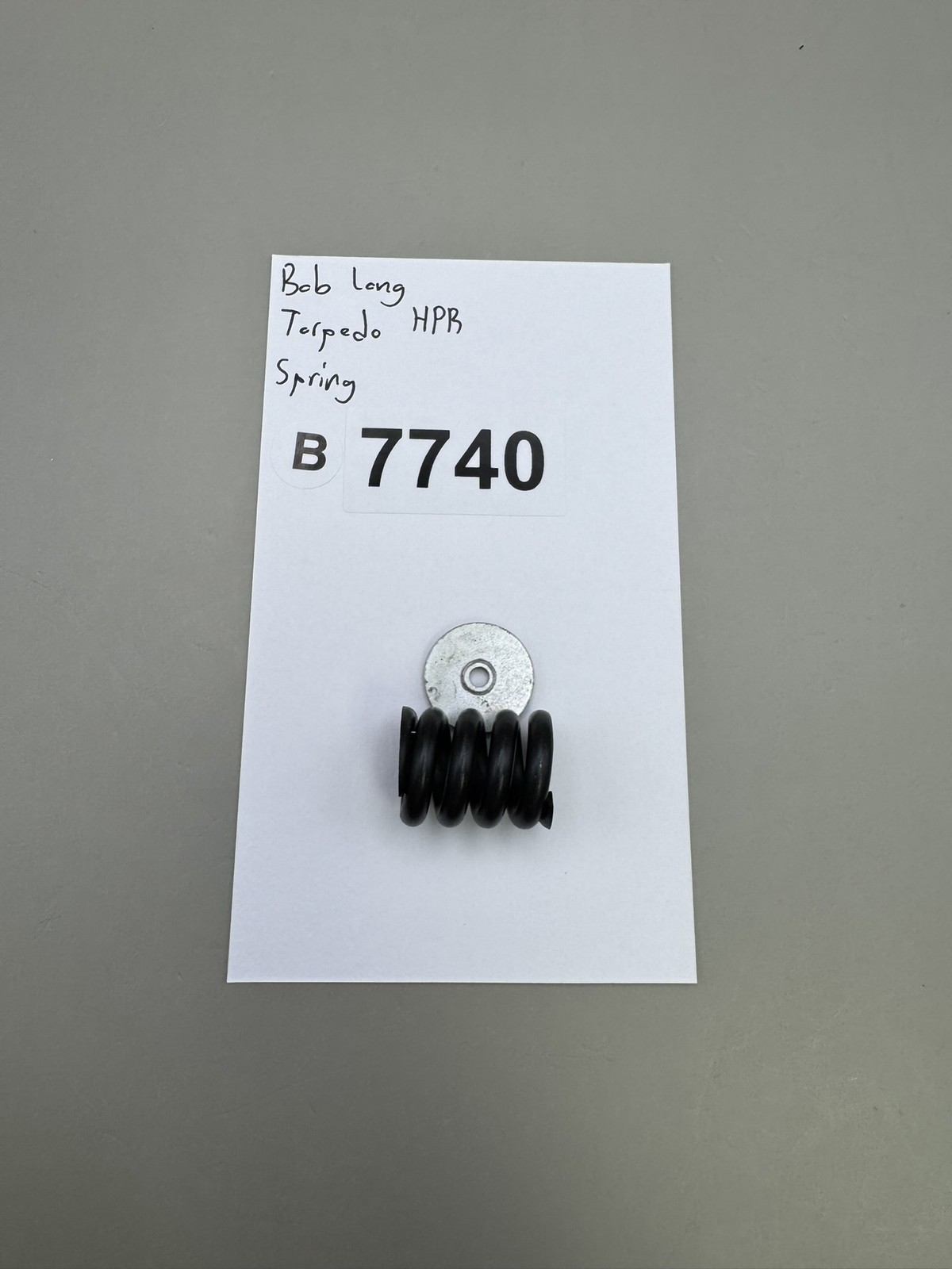 Bob Long Torpedo HPR Spring Black